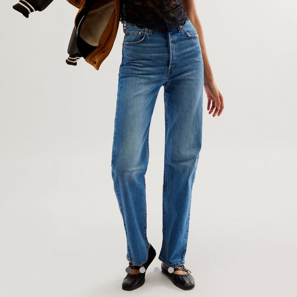 Ribcage Full length High rise Blue Jeans
